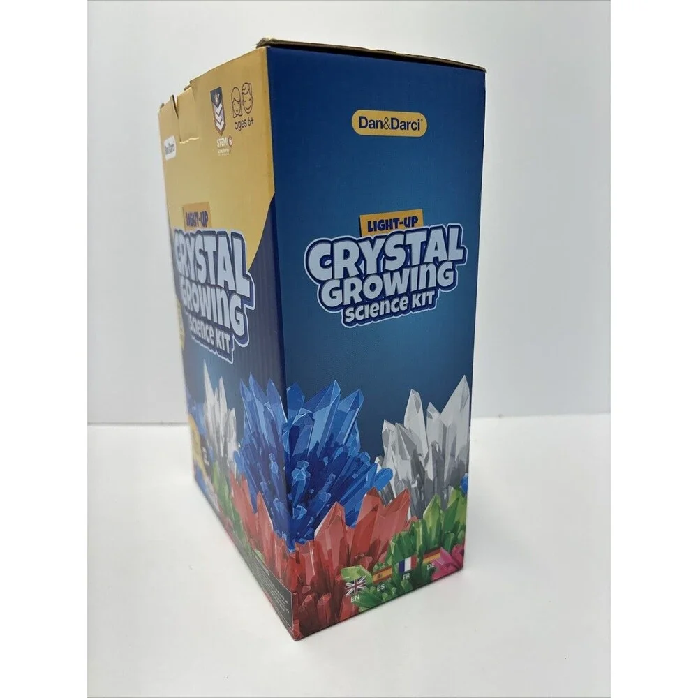 Dan&Darci‎ Light up Crystal Growing Science Kit W/LED Display USB Powered